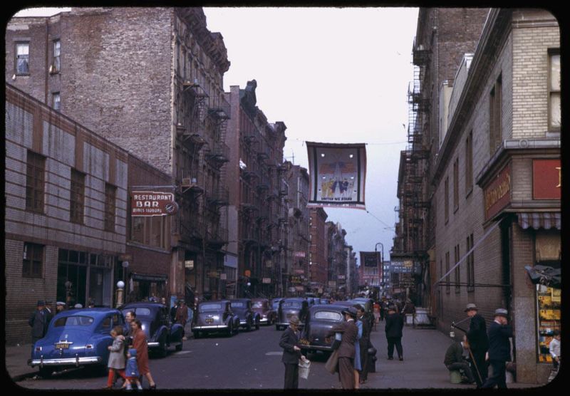 Kodachrome Slides Everyday Life USA 1940s