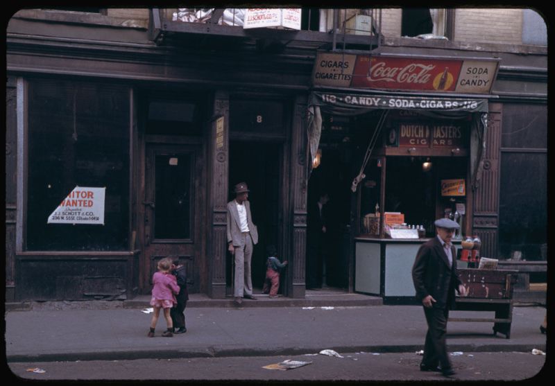 Kodachrome Slides Everyday Life USA 1940s