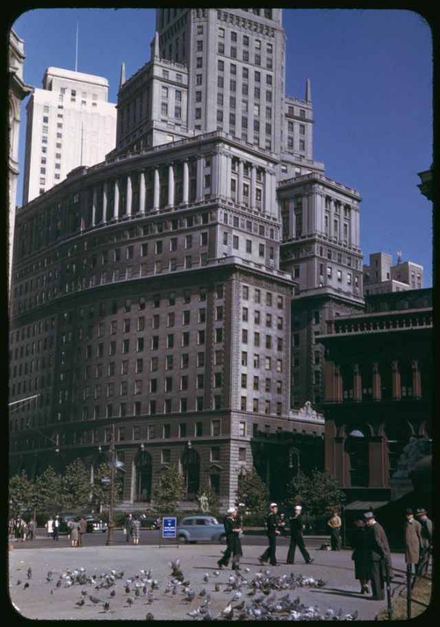 Kodachrome Slides Everyday Life USA 1940s