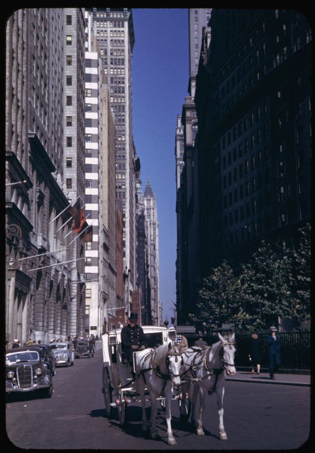 Kodachrome Slides Everyday Life USA 1940s