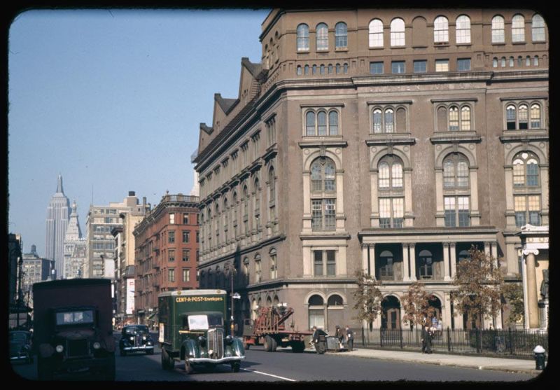Kodachrome Slides Everyday Life USA 1940s