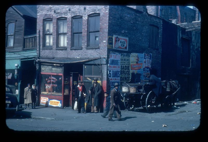Kodachrome Slides Everyday Life USA 1940s