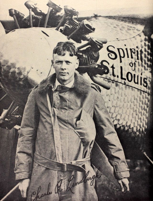 Charles Lindbergh Solo Flight Spirit of St. Louis