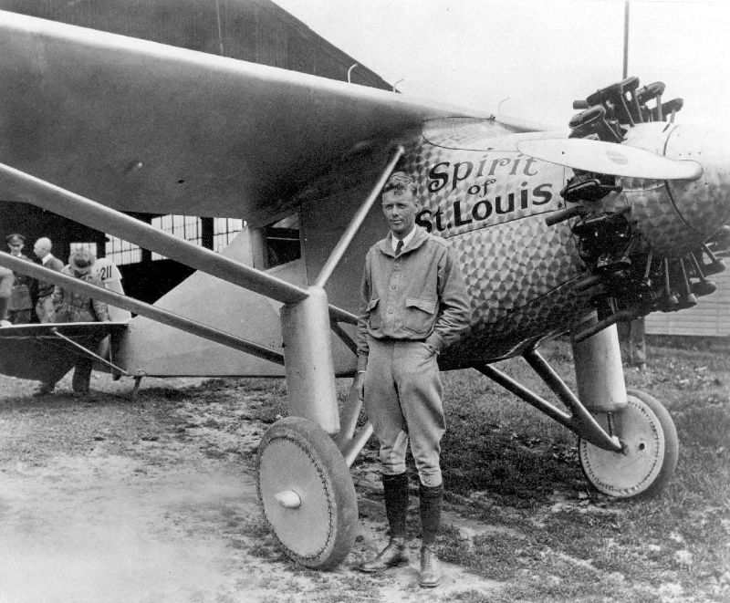 Charles Lindbergh Solo Flight Spirit of St. Louis