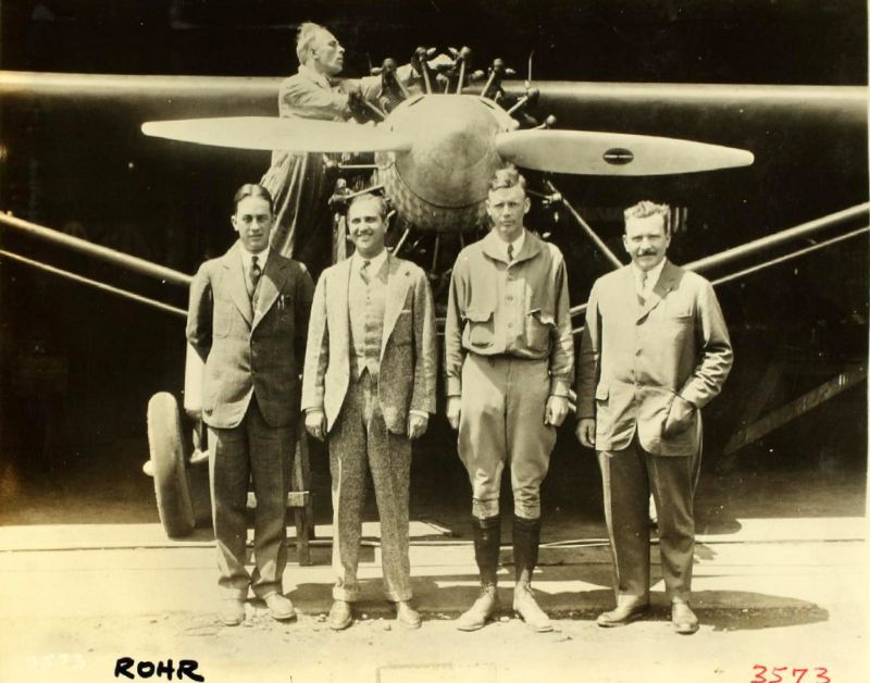 Charles Lindbergh Solo Flight Spirit of St. Louis