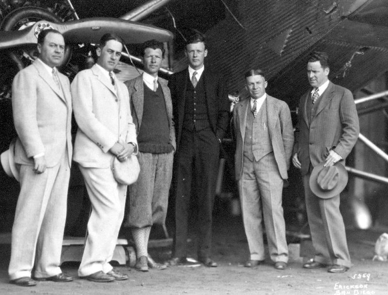 Charles Lindbergh Solo Flight Spirit of St. Louis