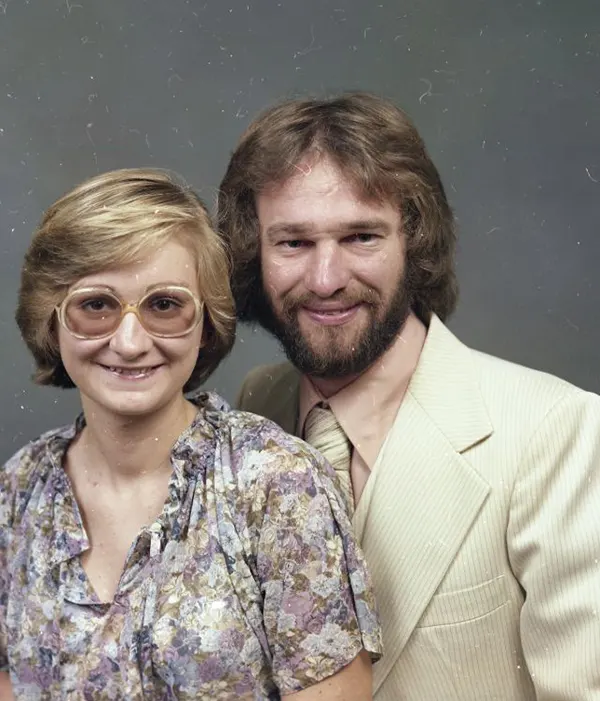 Studio Portraits of 1970s Couples