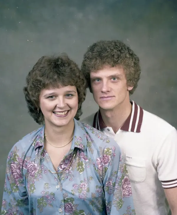 Studio Portraits of 1970s Couples