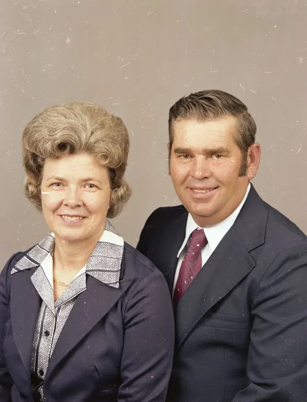 Studio Portraits of 1970s Couples