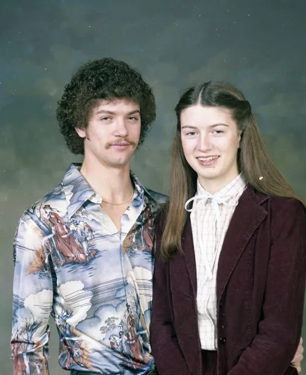 Studio Portraits of 1970s Couples