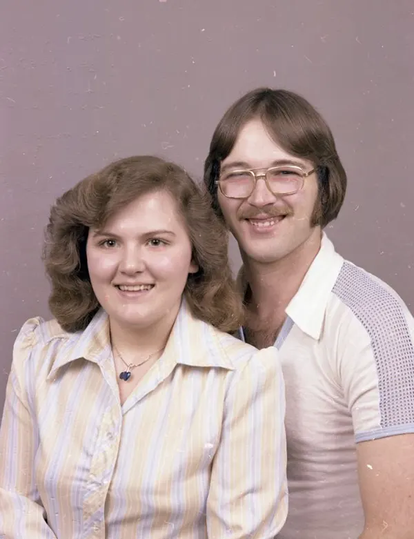 Studio Portraits of 1970s Couples