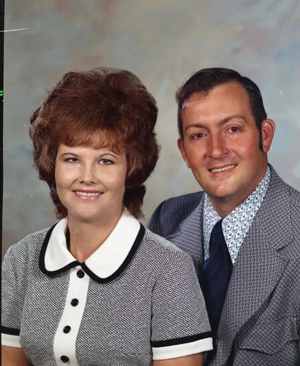 Studio Portraits of 1970s Couples