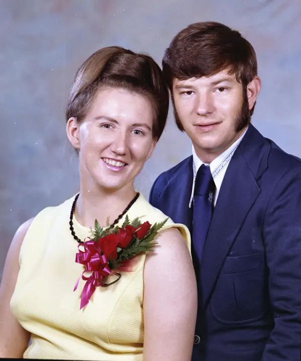 Studio Portraits of 1970s Couples