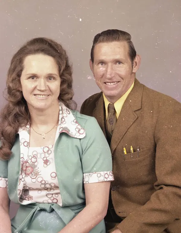 Studio Portraits of 1970s Couples