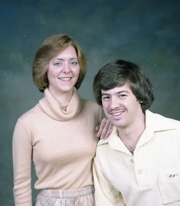 Studio Portraits of 1970s Couples