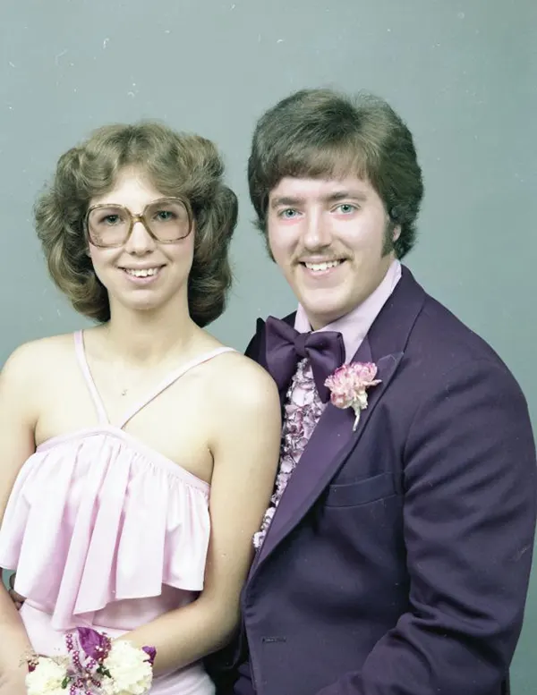 Studio Portraits of 1970s Couples