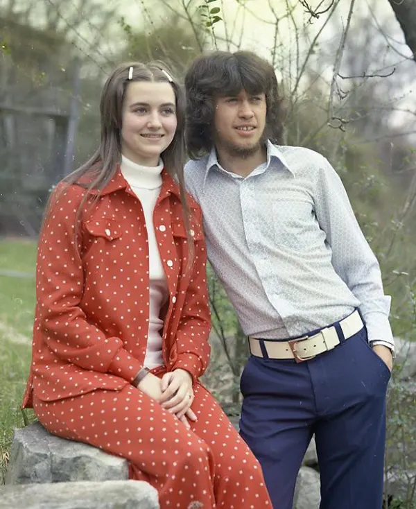 Studio Portraits of 1970s Couples