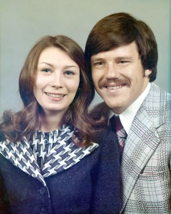 Studio Portraits of 1970s Couples