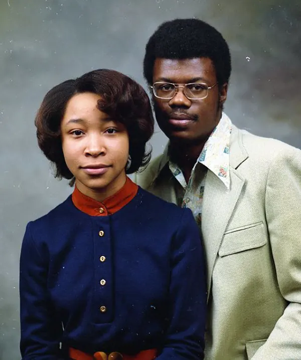 Studio Portraits of 1970s Couples