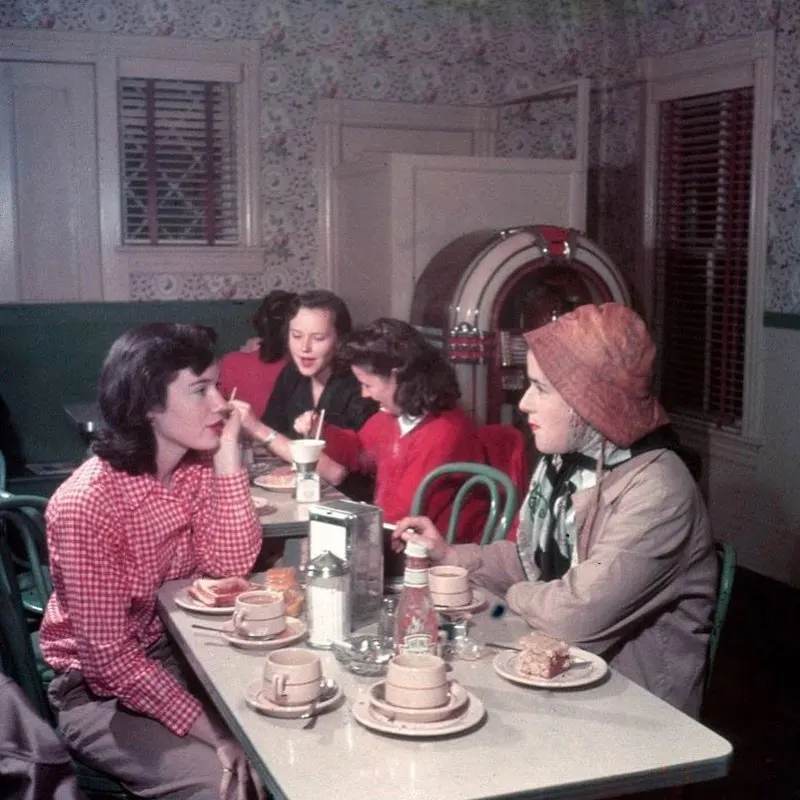 Vintage Photos of Female Students at Smith College, Northampton, Massachusetts, 1948