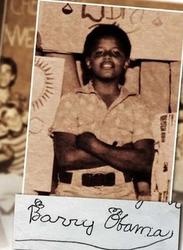 Young Barack Obama Childhood Photos