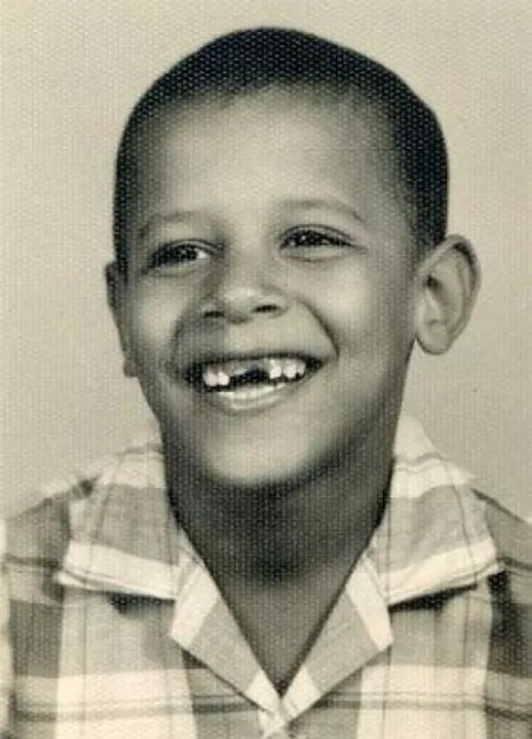 Young Barack Obama Childhood Photos