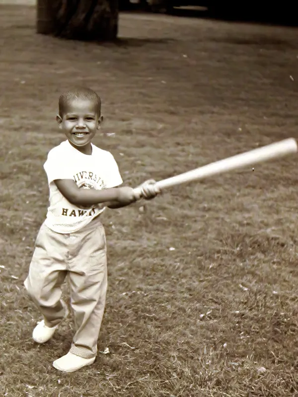 Young Barack Obama Childhood Photos