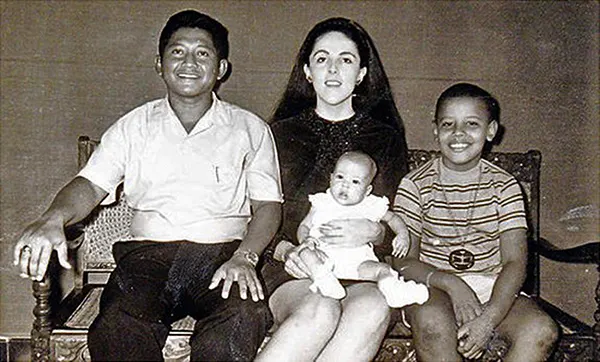 Young Barack Obama Childhood Photos