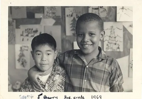 Young Barack Obama Childhood Photos