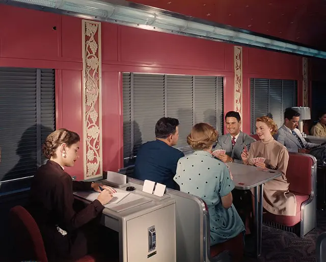 Sunset Limited of the Southern Pacific Railroad in the 1950s Photos