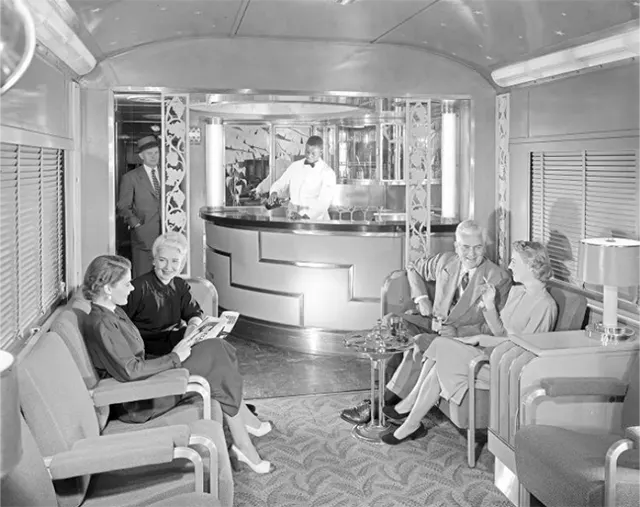 Sunset Limited of the Southern Pacific Railroad in the 1950s Photos