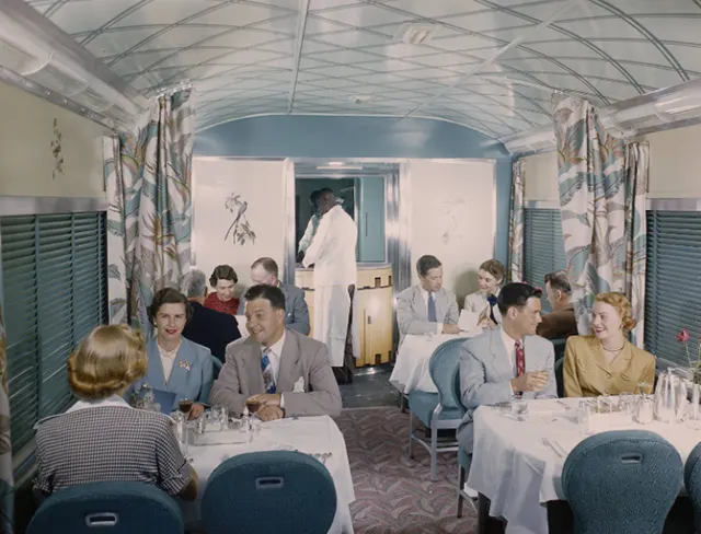 Sunset Limited of the Southern Pacific Railroad in the 1950s Photos