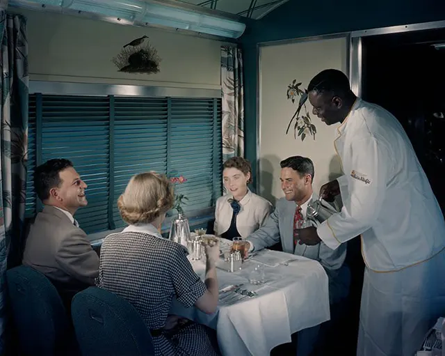 Sunset Limited of the Southern Pacific Railroad in the 1950s Photos