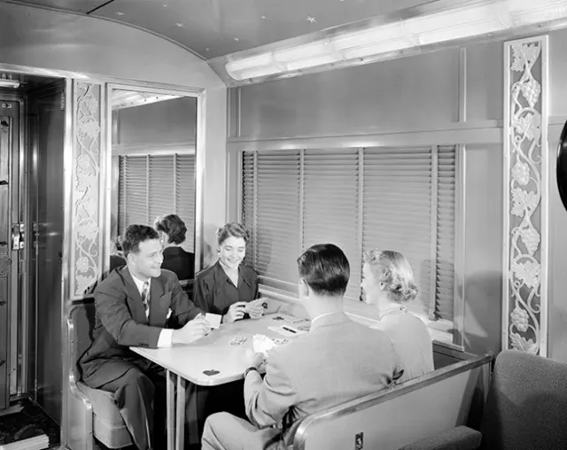Sunset Limited of the Southern Pacific Railroad in the 1950s Photos