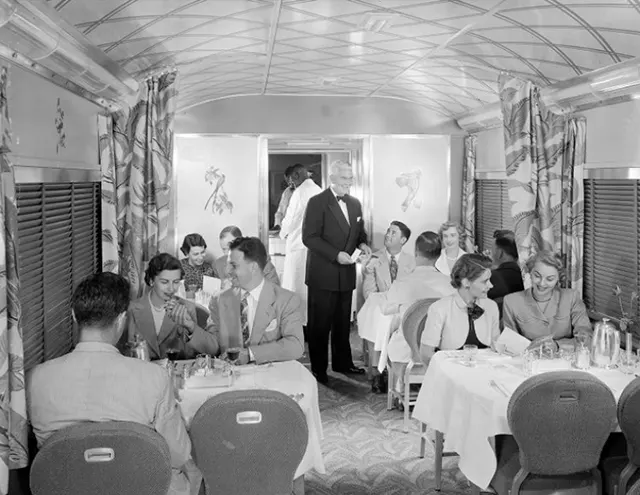 Sunset Limited of the Southern Pacific Railroad in the 1950s Photos
