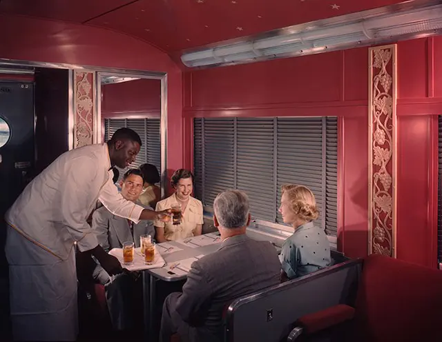 Sunset Limited of the Southern Pacific Railroad in the 1950s Photos