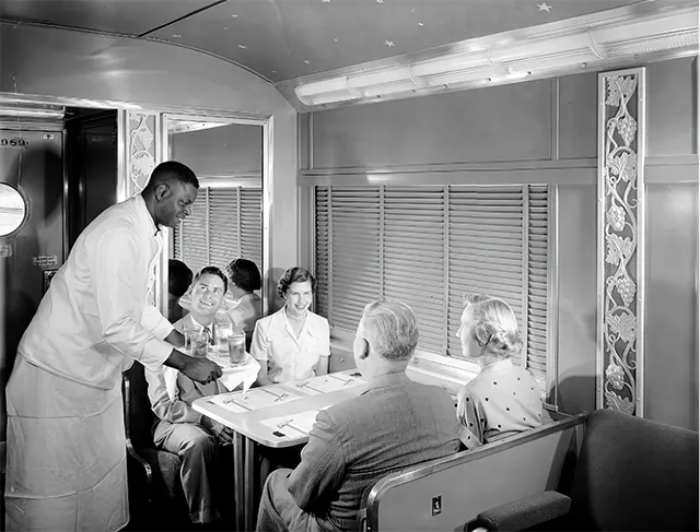 Sunset Limited of the Southern Pacific Railroad in the 1950s Photos