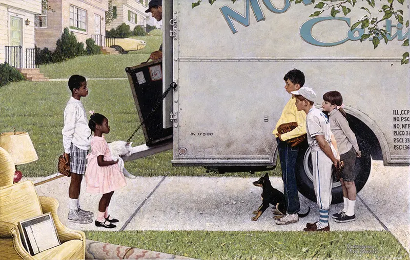 The Real Story Behind Norman Rockwell’s 1964 Painting The Problem We All Live With
