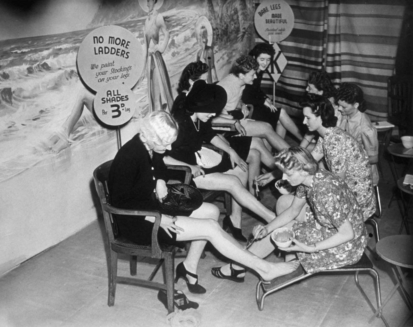 Leg make-up bar.
