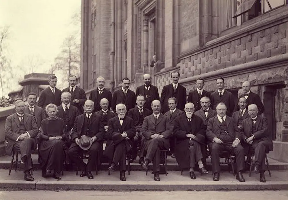 The Solvay Conference photos
