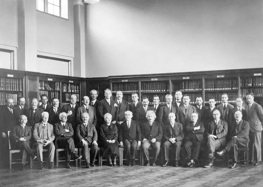 The Solvay Conference photos