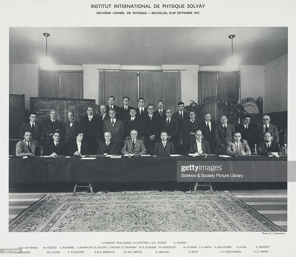 The Solvay Conference photos