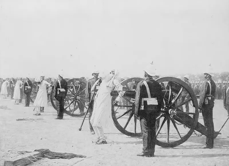 Execution by Cannon Old Photos