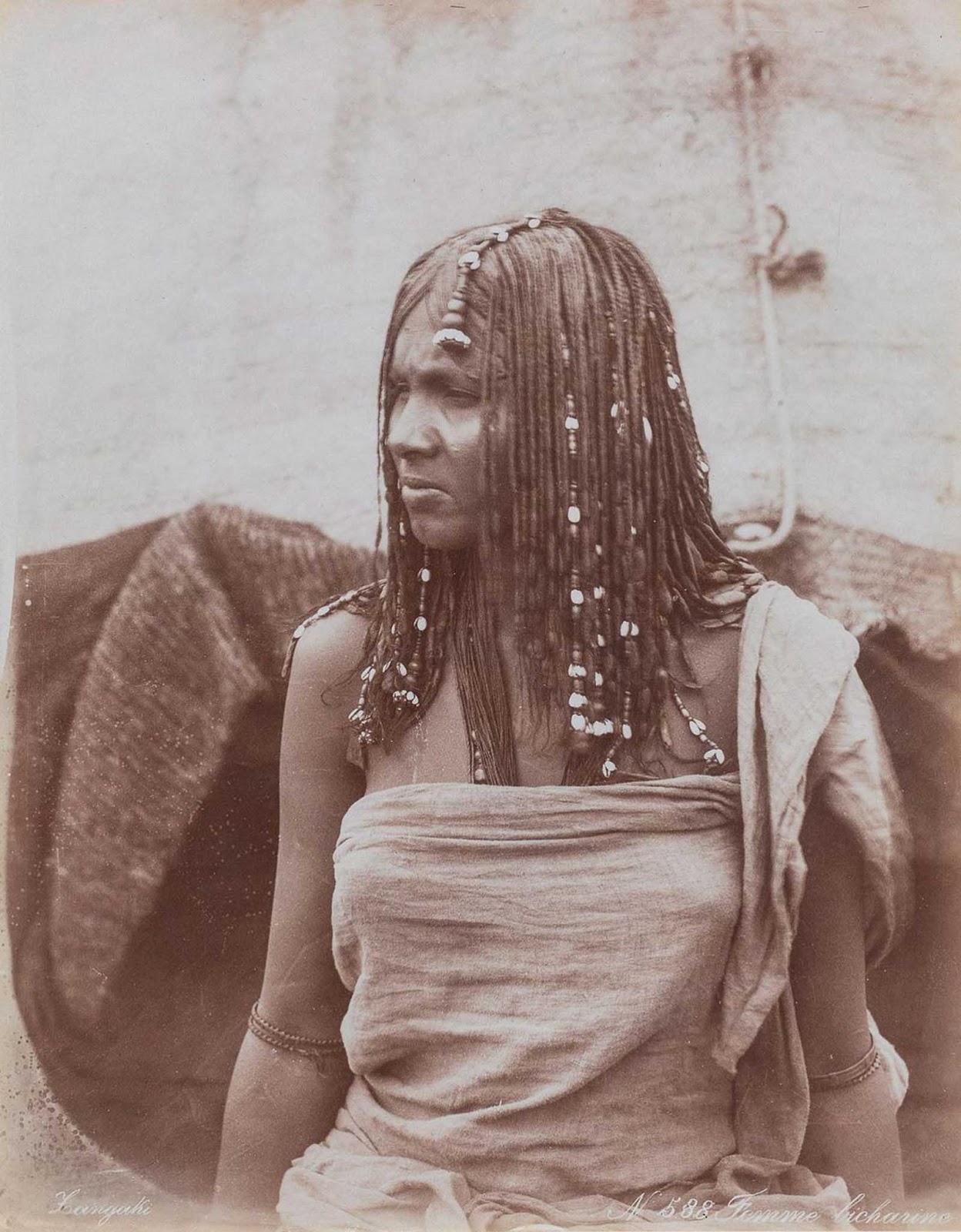 Bicharin woman.
