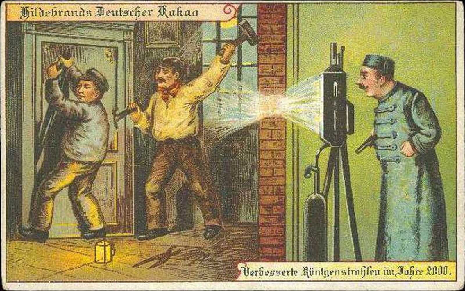 X-ray surveillance device.