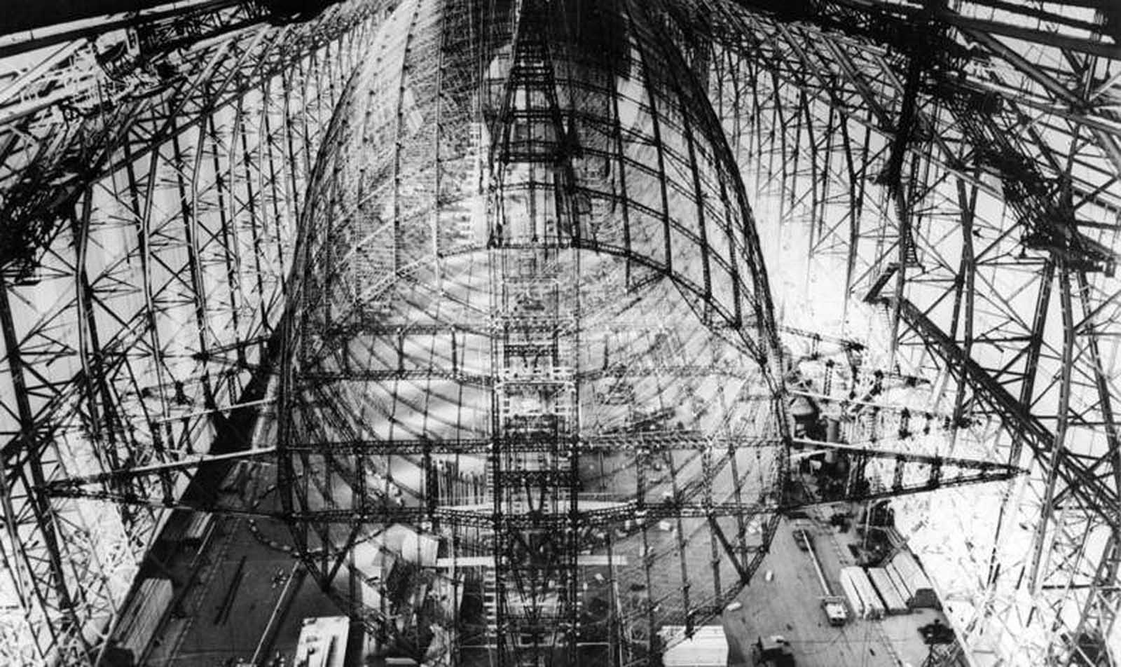 The steel skeleton of