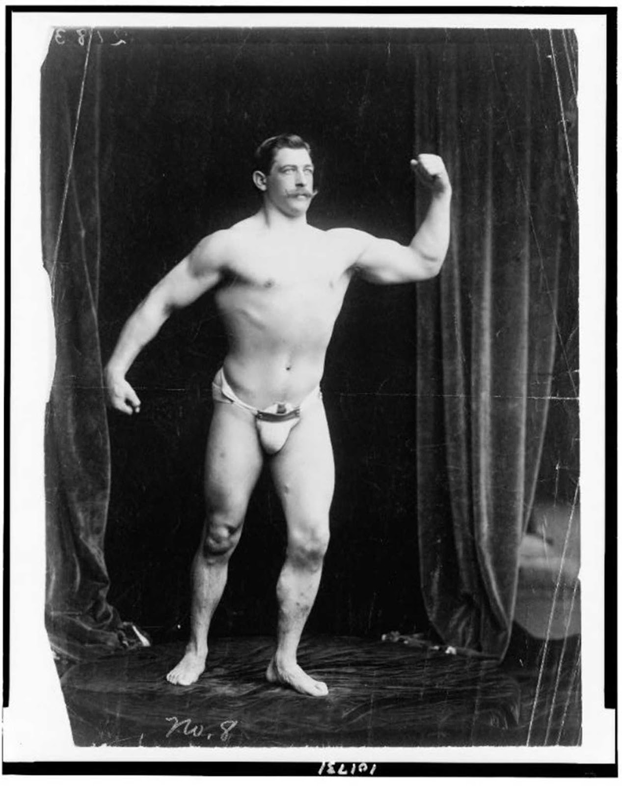 Strongman, circa 1901.