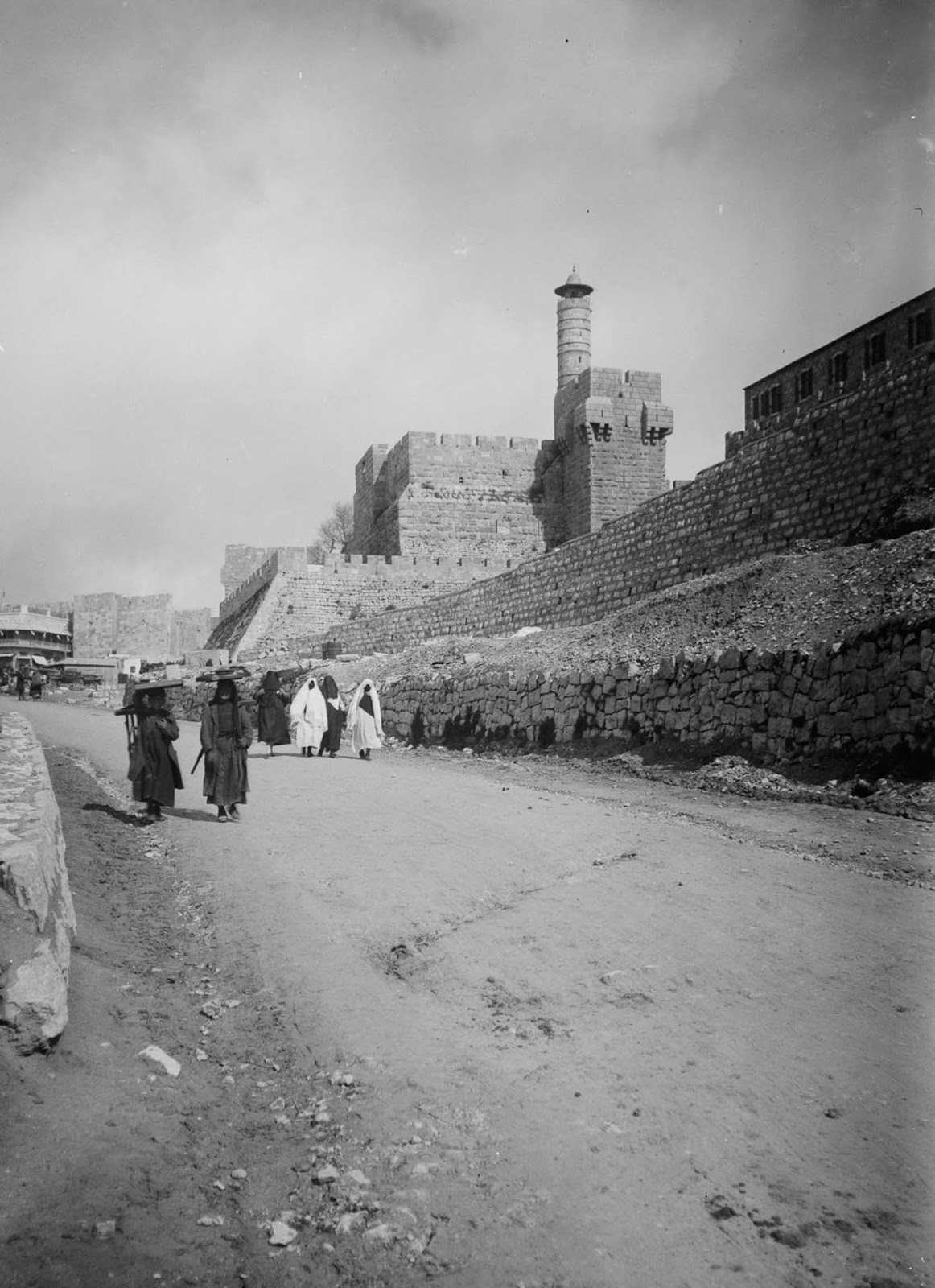 A street of Jerusalem. 1900.