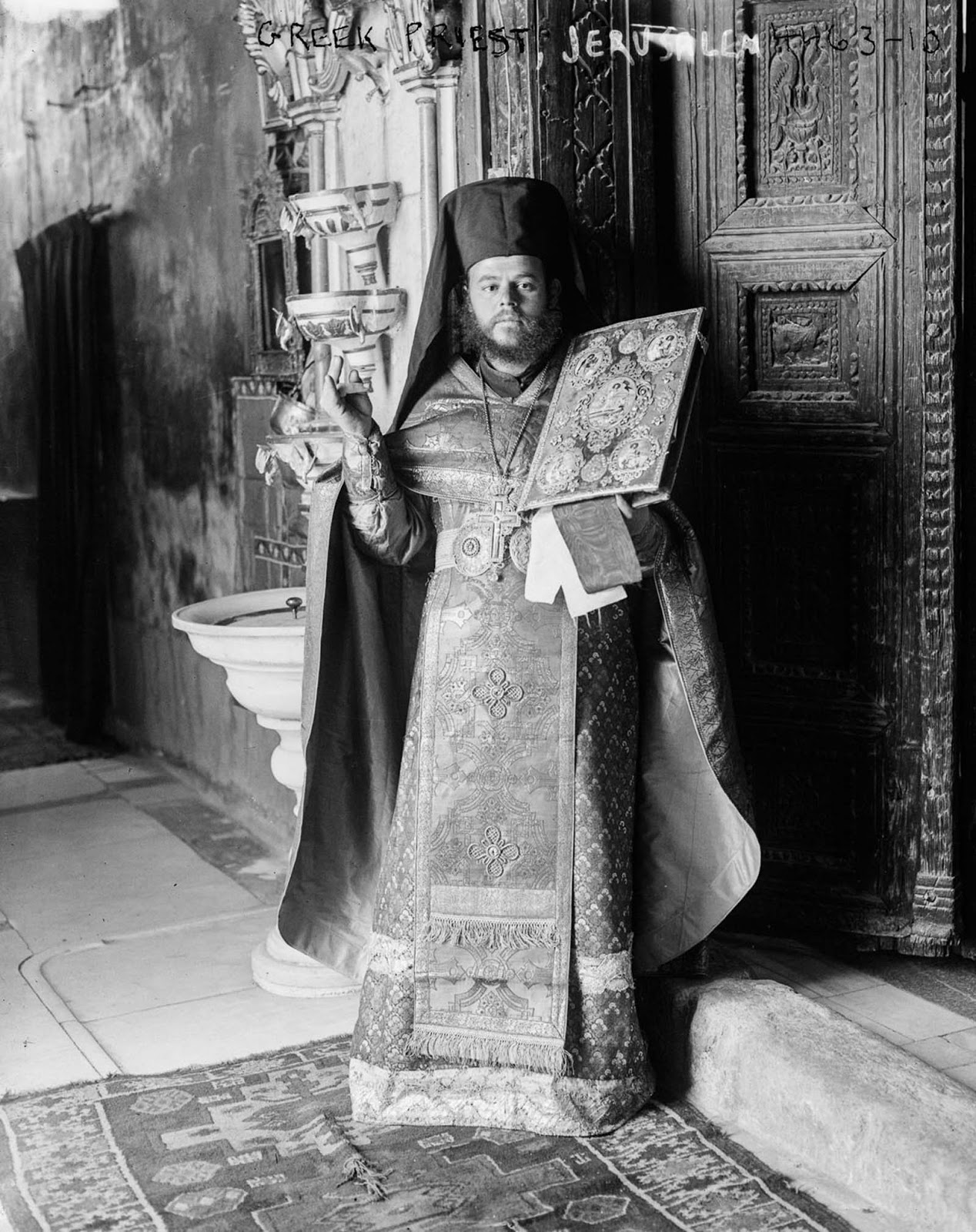 A Greek Orthodox priest. 1915.