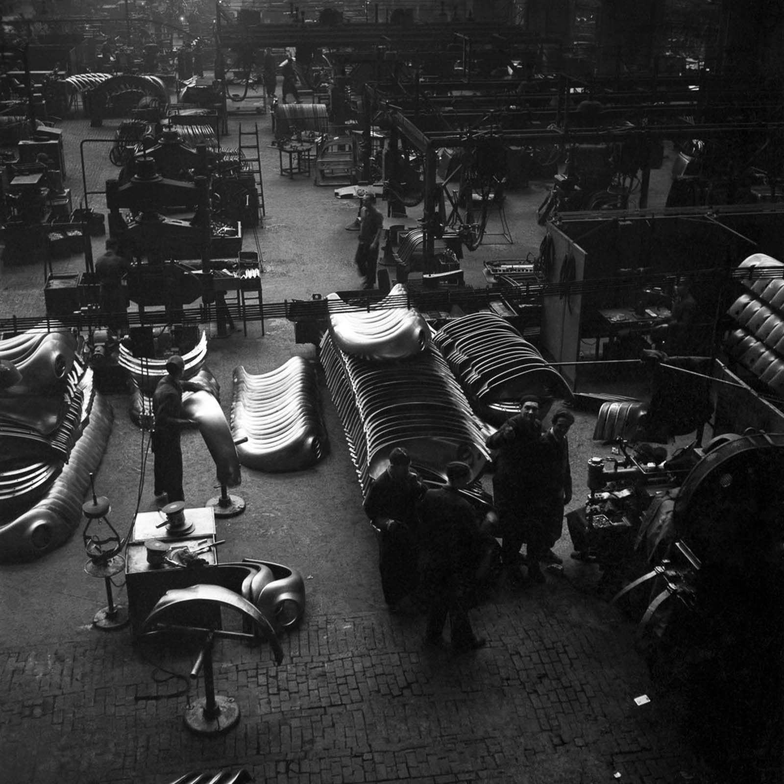 Manufacturing line. 1952.
